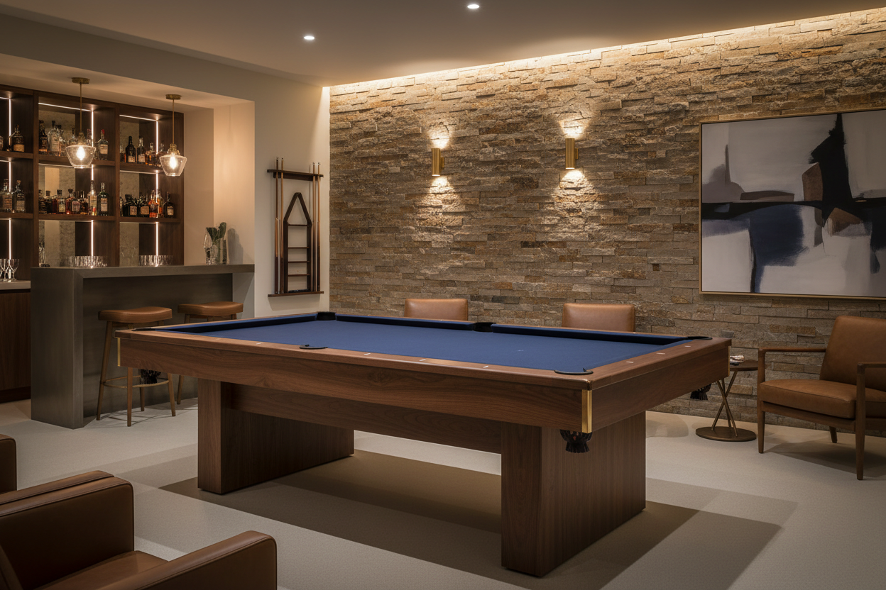 Luxury Pool Table - Elite Man Cave