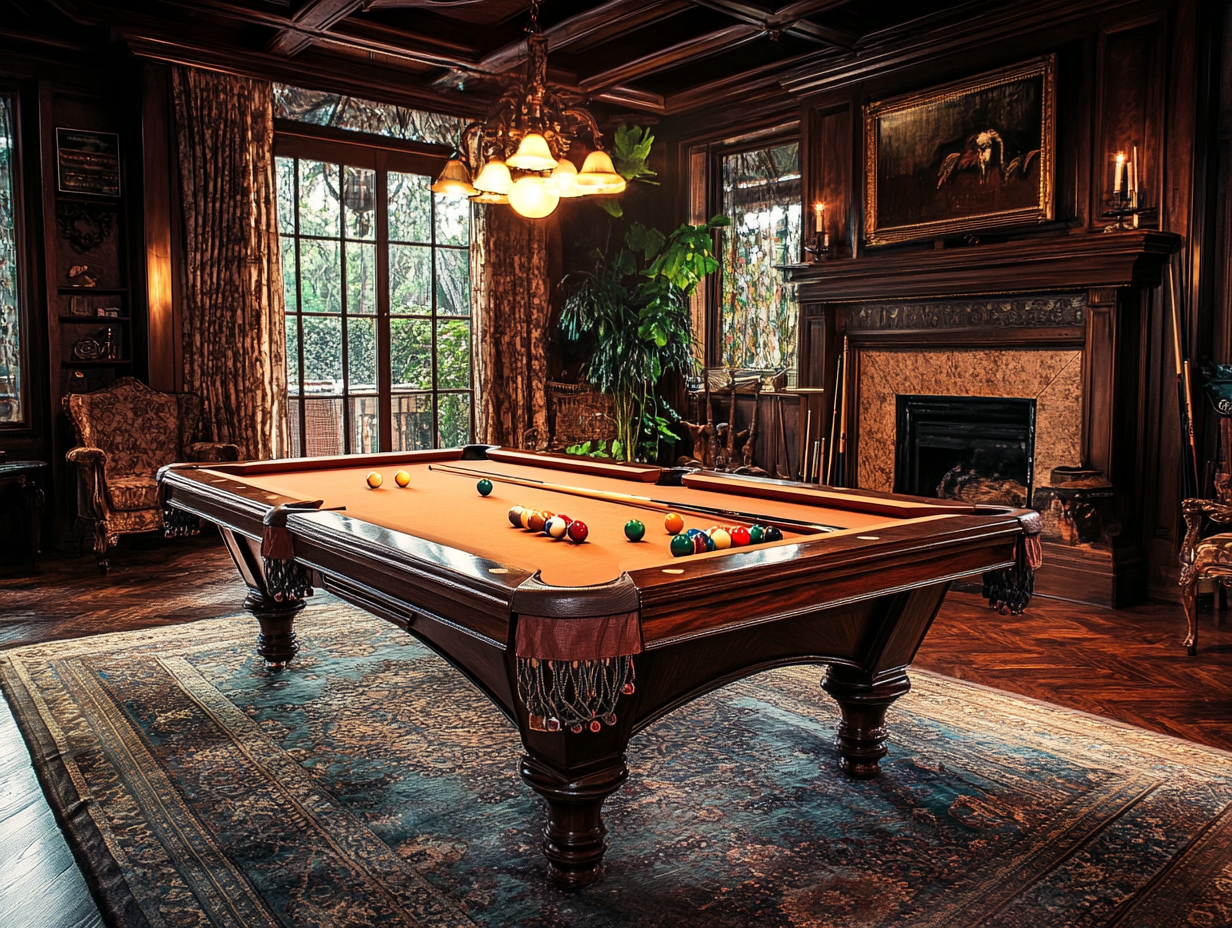 Elite Man Cave Webster Billard Table