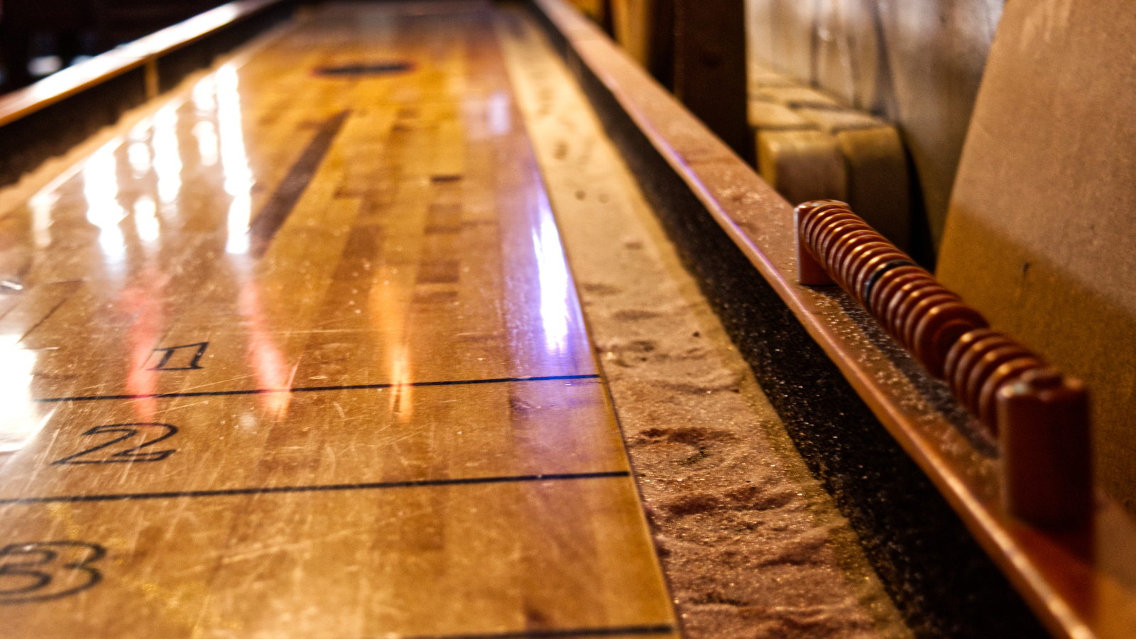 Elite Man Cave Bellingham Shuffleboard Table